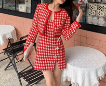 Load image into Gallery viewer, Houndstooth Dress
