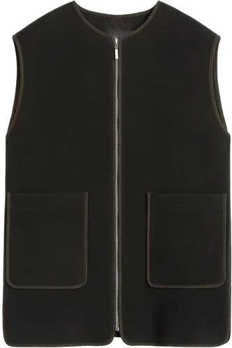 Chocolate Wool Vest