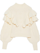 Load image into Gallery viewer, Seine Ruffle Sweater
