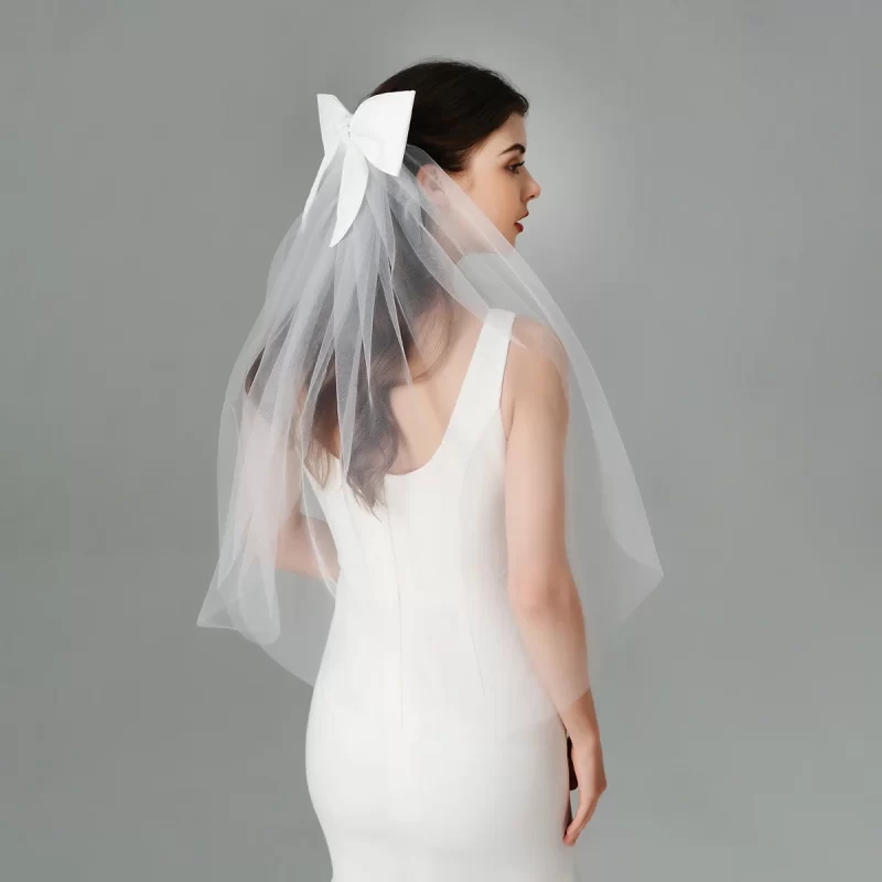 Clip Bow Veil