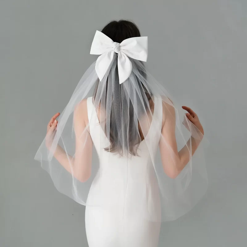 Clip Bow Veil - Image 2