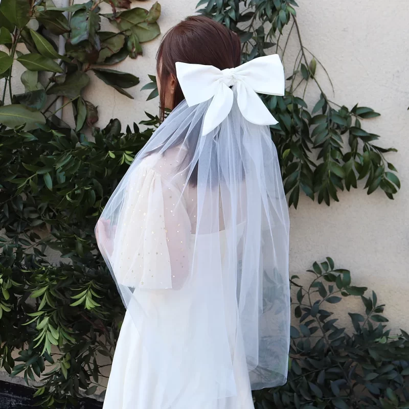 Clip Bow Veil - Image 3