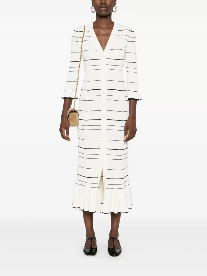 Striped Knit Midi - Image 2